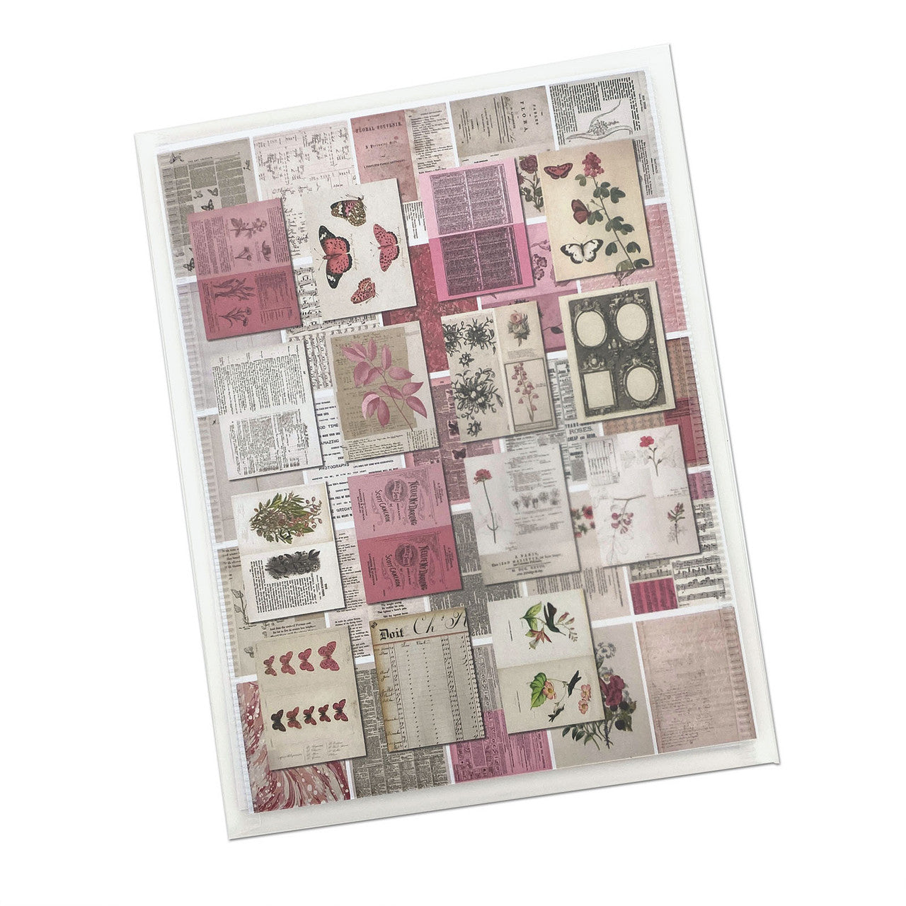 49 and Market Color Swatch Blossom Collage Sheets