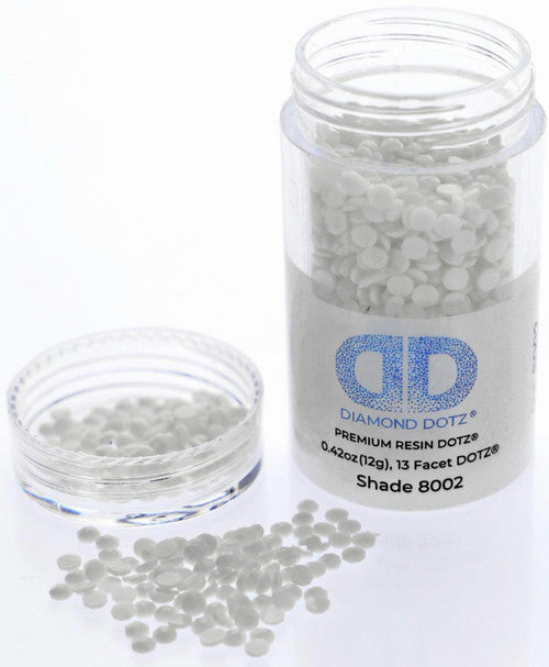 Diamond Dotz Freestyle Gems 2,8 mm 12 g Wit 8002