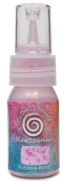 Expresiones creativas Cosmic Shimmer Pixie Sparkles rosa fucsia