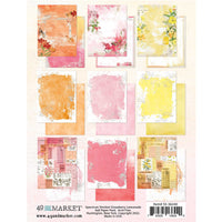 49 & Market Spectrum Sherbet - 6” x 8” Strawberry Lemonade Paper Collection