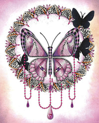 Diamond Dotz Butterfly Art