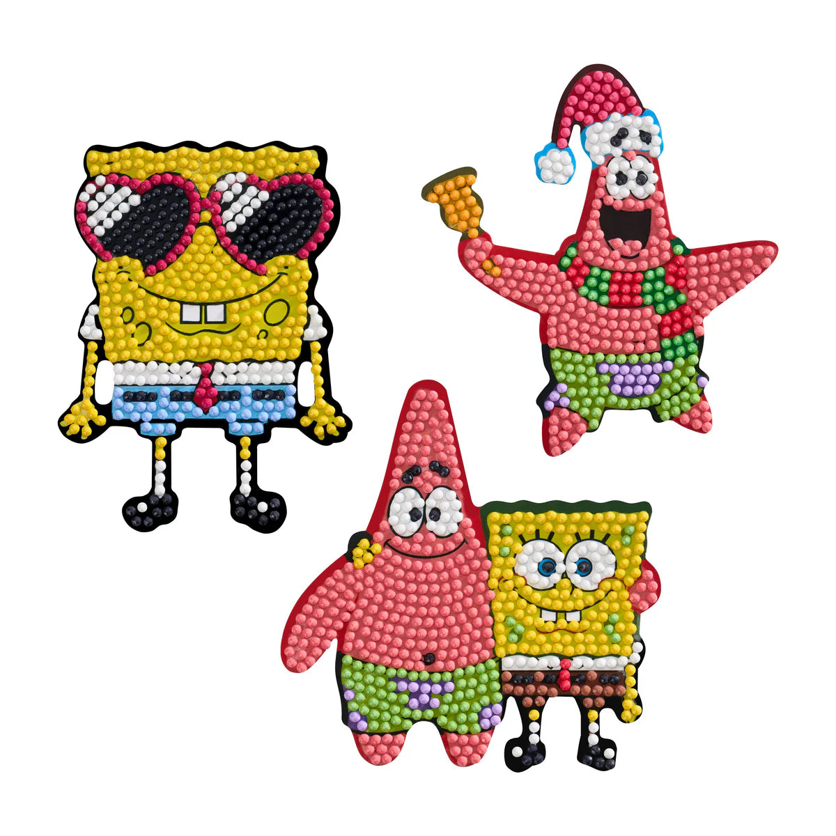 Diamond Art Club Magnets - SpongeBob SquarePants™ (Set of 3)