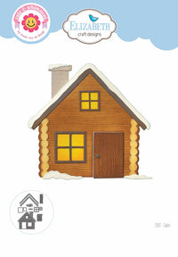 Elizabeth Craft Designs Cabin Metal Die Set