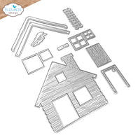 Elizabeth Craft Designs Cabin Metal Die Set