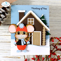 Elizabeth Craft Designs Cabin Metal Die Set