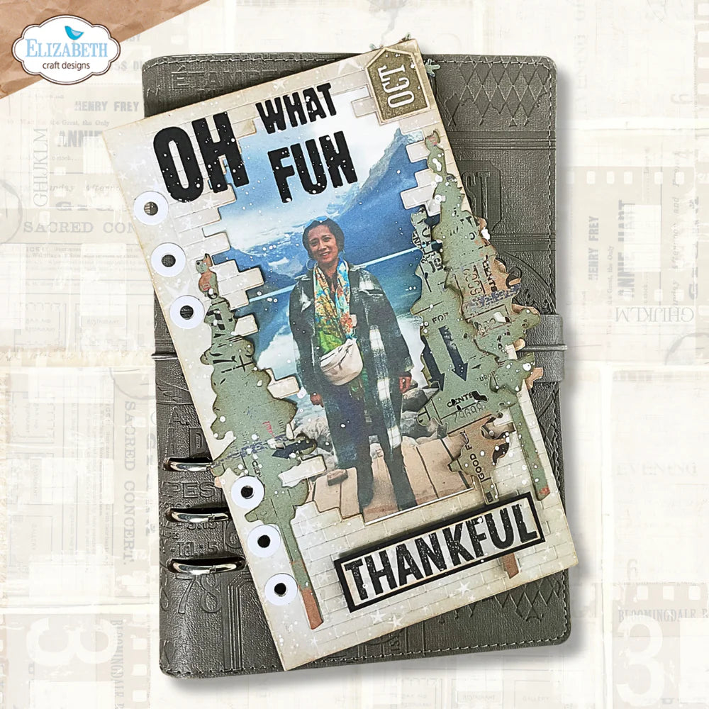 Elizabeth Craft Designs Brick Frame Metal Die Set