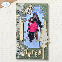 Elizabeth Craft Designs Brick Frame Metal Die Set