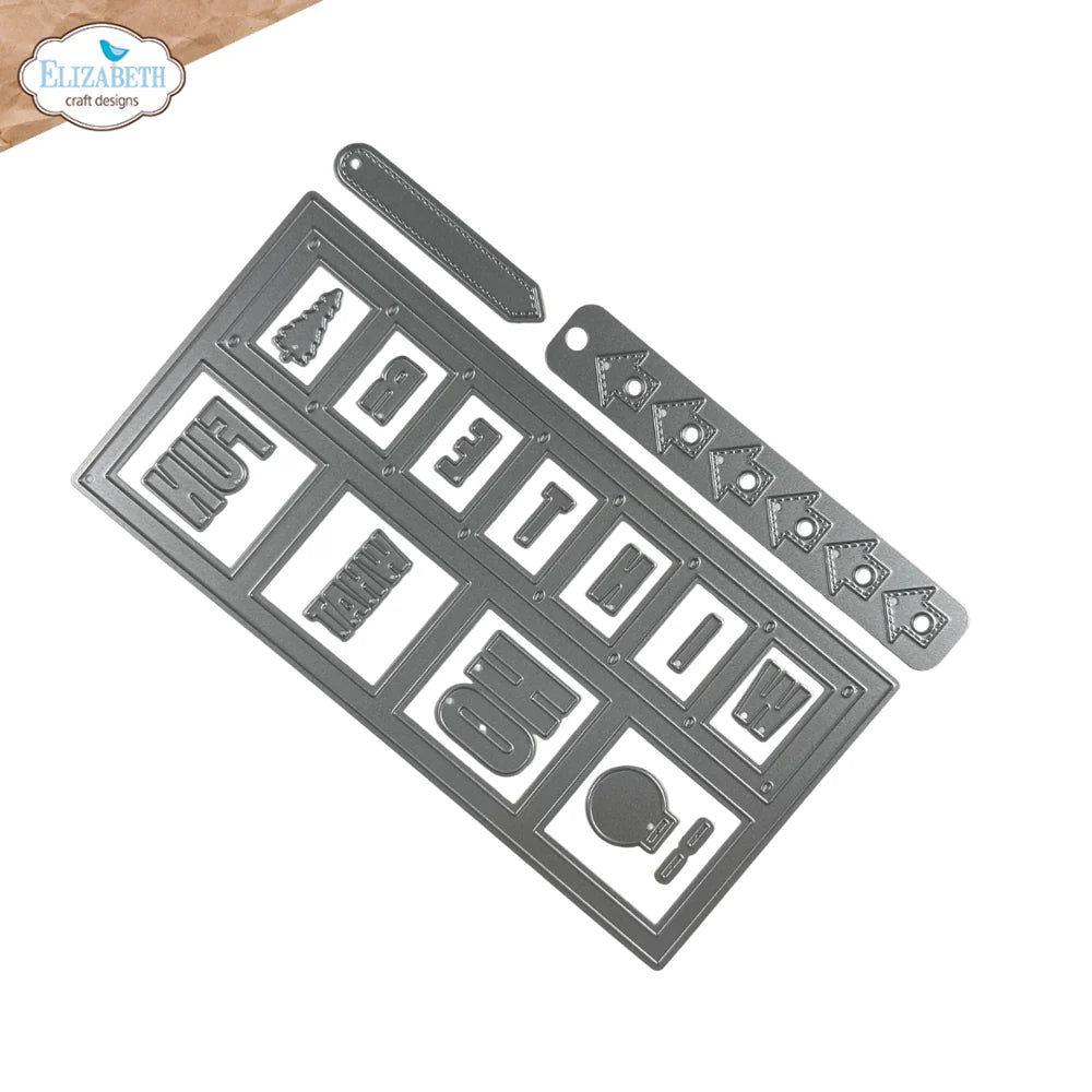 Elizabeth Craft Designs Window Overlay 1 Metal Die Set