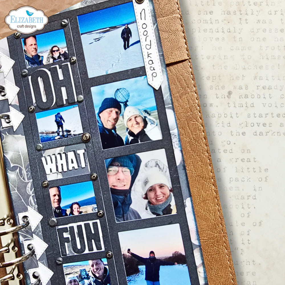 Elizabeth Craft Designs Window Overlay 1 Metal Die Set