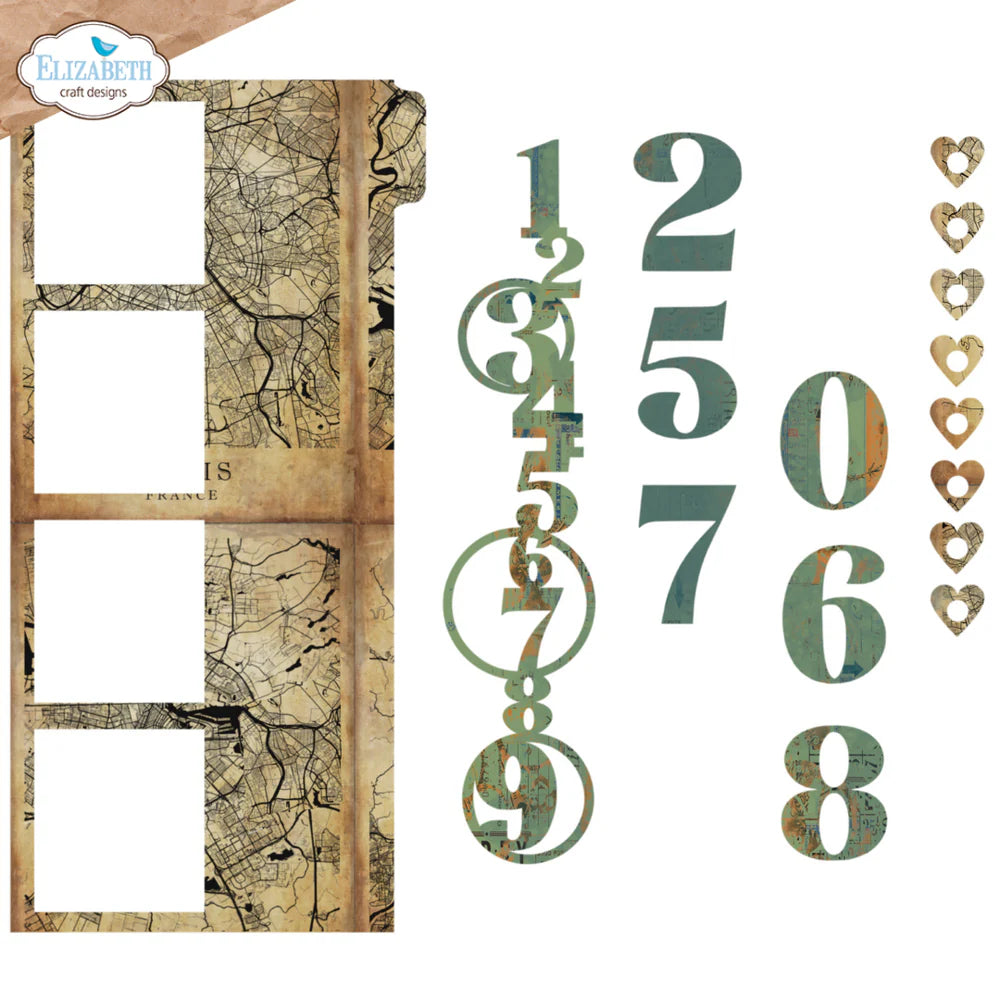 Elizabeth Craft Designs Window Overlay 2 Metal Die Set