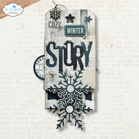 Elizabeth Craft Designs Winter Tags Metal Die Set