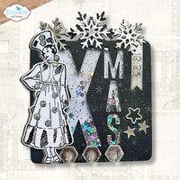 Elizabeth Craft Designs Wintercards Card Lab Metal Die Set