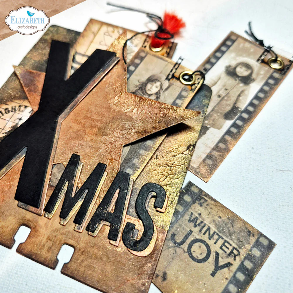 Elizabeth Craft Designs Wintercards Card Lab Metal Die Set