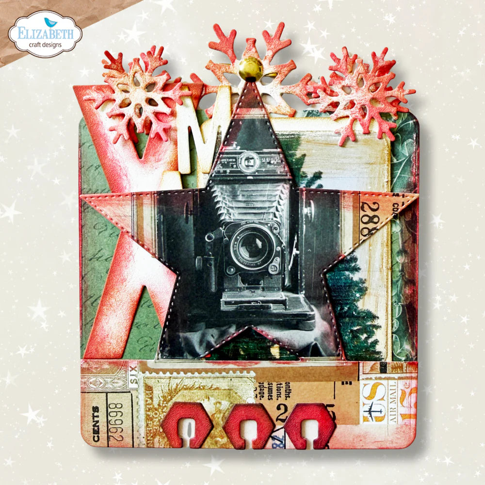 Elizabeth Craft Designs Wintercards Card Lab Metal Die Set