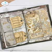 Elizabeth Craft Designs Split Tag Pocket Page Metal Die Set
