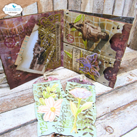 Elizabeth Craft Designs Split Tag Pocket Page Metal Die Set