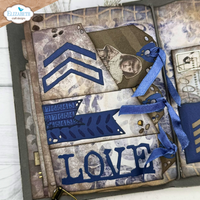 Elizabeth Craft Designs Tri-Fold Slider Pocket Metal Die Set