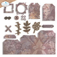 Elizabeth Craft Designs Tag Folding Trio Metal Die Set