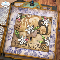 Elizabeth Craft Designs Ephemera Pocket Metal Die Set