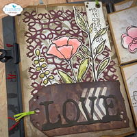 Elizabeth Craft Designs Lace All Over Metal Die Set