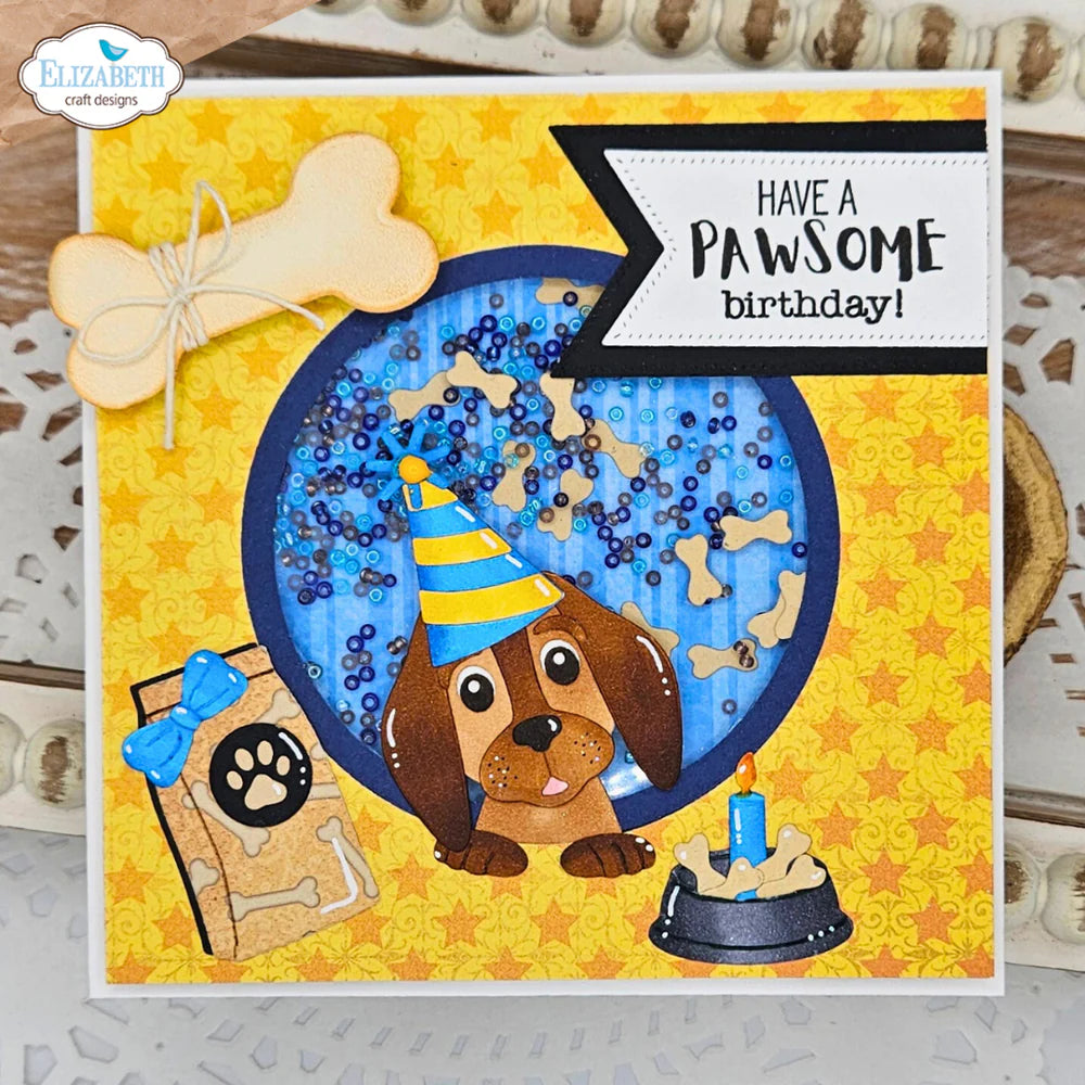 Elizabeth Craft Designs Dog Accessories Metal Die Set