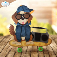 Elizabeth Craft Designs Skateboard Metal Die Set