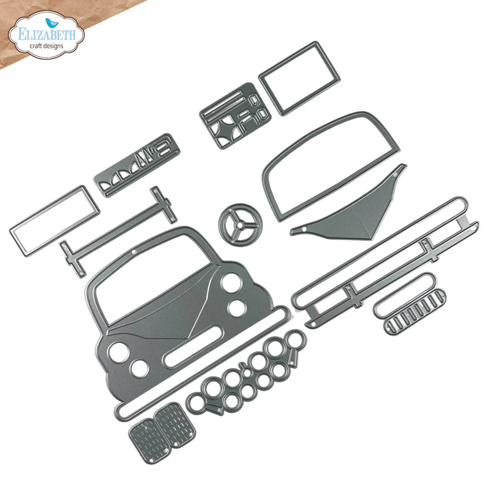 Elizabeth Craft Designs Car Metal Die Set