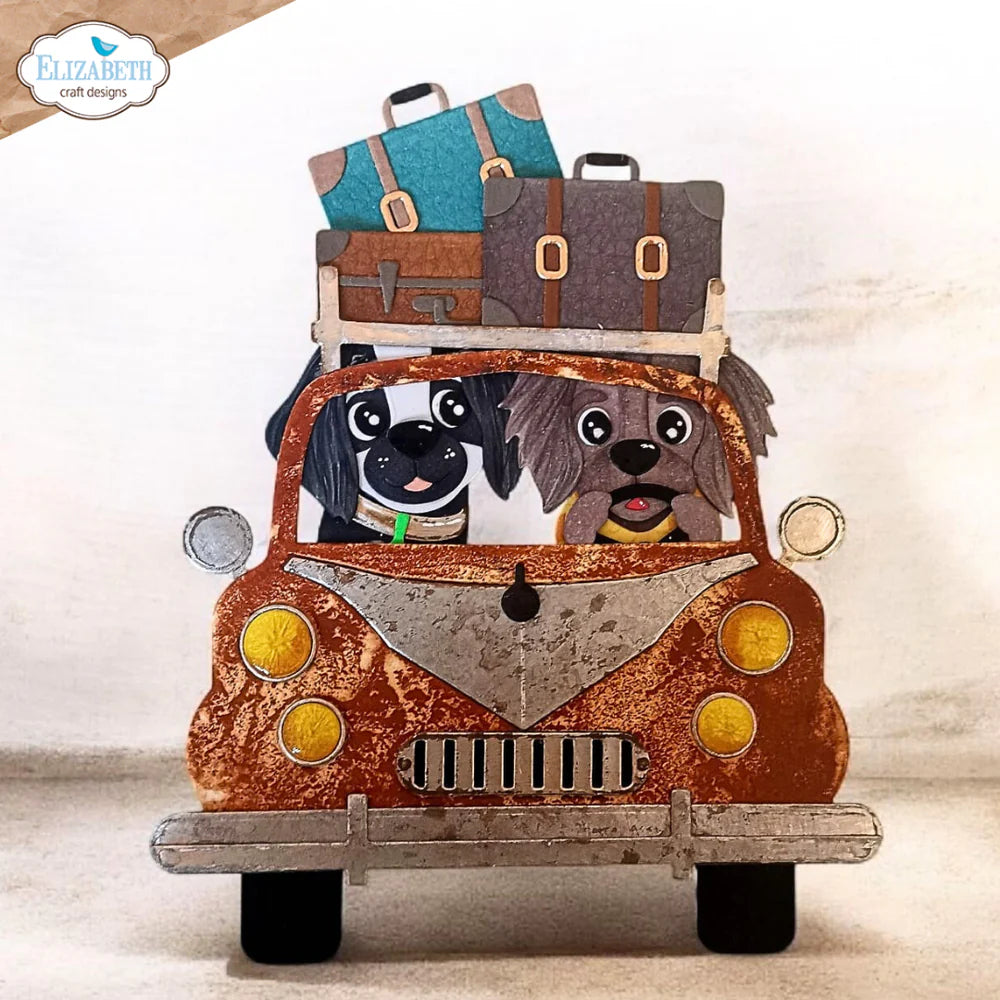 Elizabeth Craft Designs Car Metal Die Set