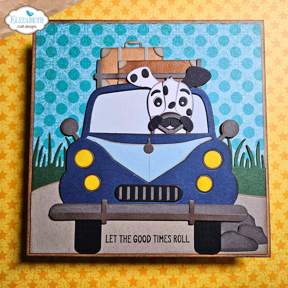 Elizabeth Craft Designs Car Metal Die Set