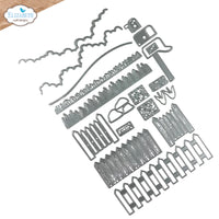Elizabeth Craft Designs Garden Edges and Fence Metal Die Set