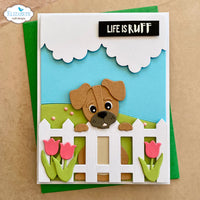 Elizabeth Craft Designs Garden Edges and Fence Metal Die Set