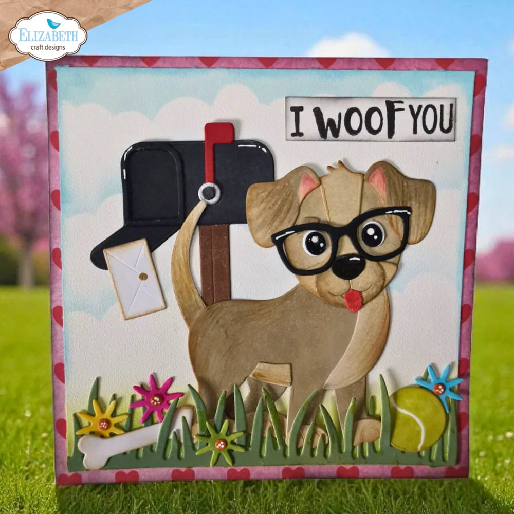 Elizabeth Craft Designs Garden Edges and Fence Metal Die Set