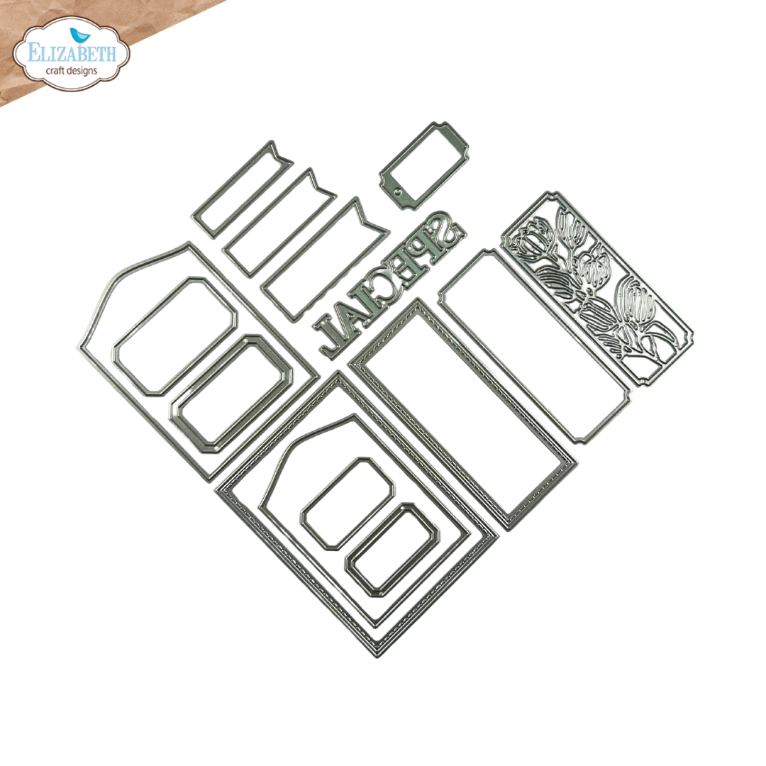 Elizabeth Craft Designs Pocket Page Inserts 1 Metal Die Set