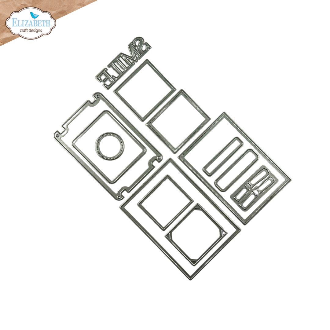 Elizabeth Craft Designs Pocket Page Inserts 2 Metal Die Set