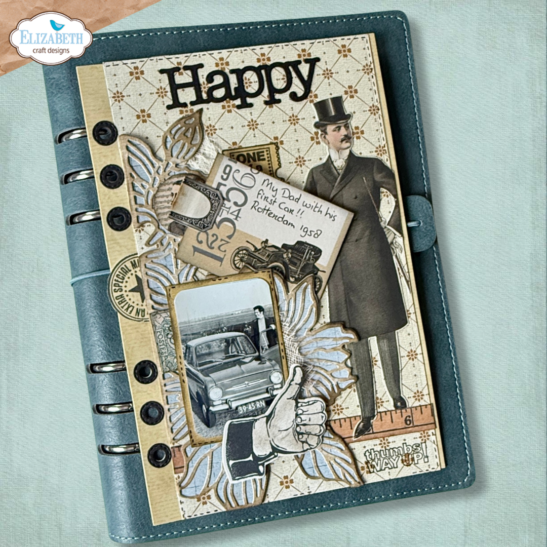 Elizabeth Craft Designs Bee and Flower Accents Metal Die Set