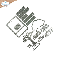 Elizabeth Craft Designs Seasonal Trees Metal Die Set