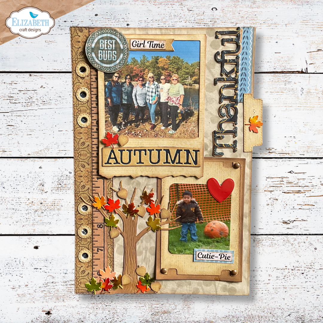 Elizabeth Craft Designs Seasonal Trees Metal Die Set