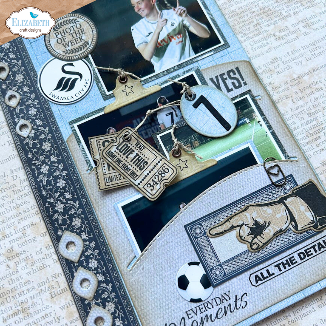 Elizabeth Craft Designs Extender/Reinforcement Strip Metal Die