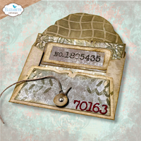 Elizabeth Craft Designs Grunge Envelope Metal Die Set