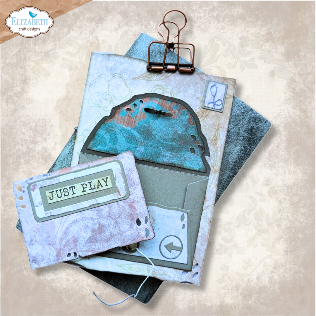 Elizabeth Craft Designs Grunge Envelope Metal Die Set