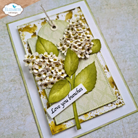 Elizabeth Craft Designs Panicle Hydrangea Metal Die Set