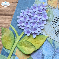 Elizabeth Craft Designs Panicle Hydrangea Metal Die Set