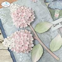 Elizabeth Craft Designs Panicle Hydrangea Metal Die Set
