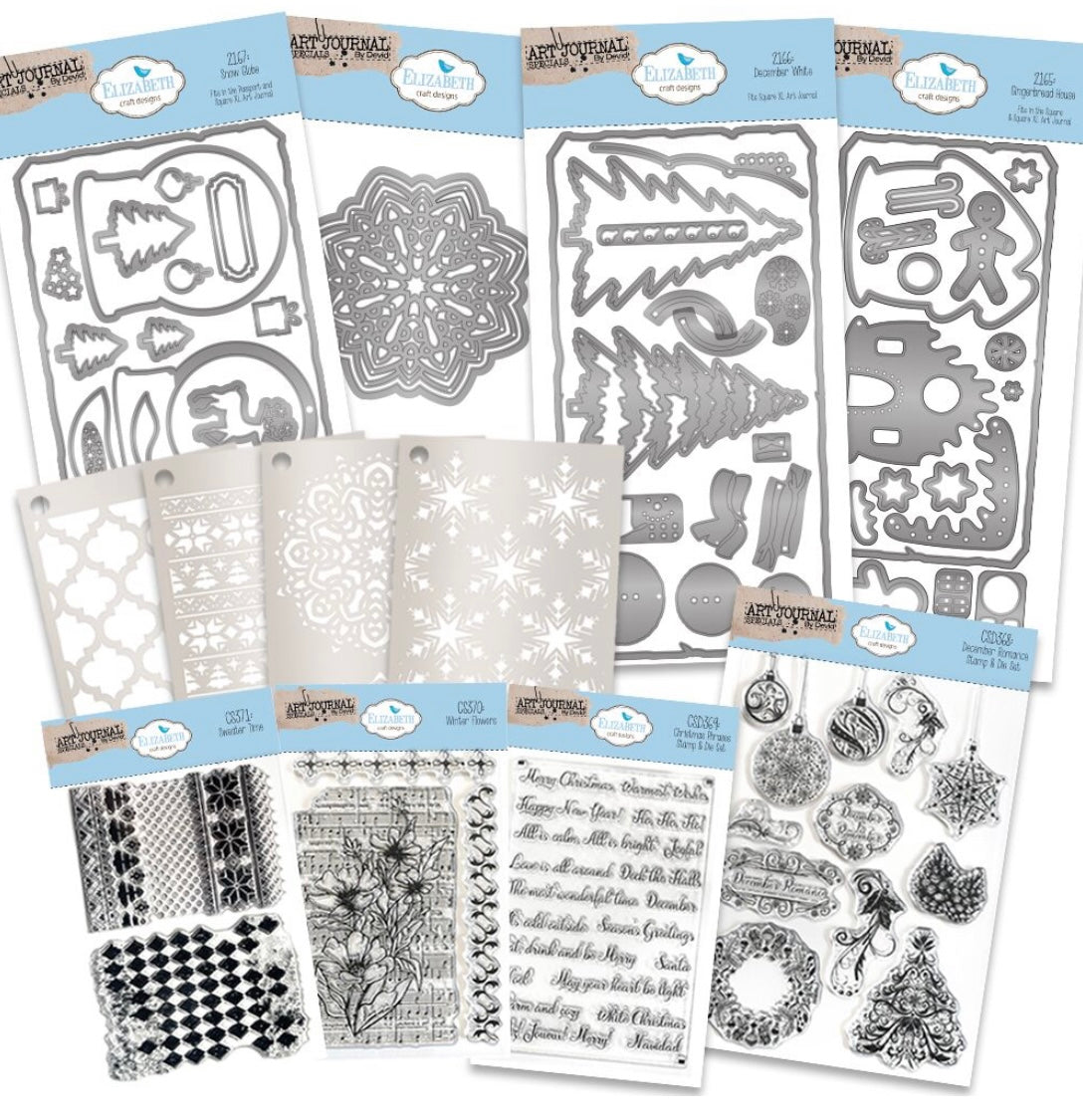 BUY IT ALL: Elizabeth Craft Designs December Romance Collection