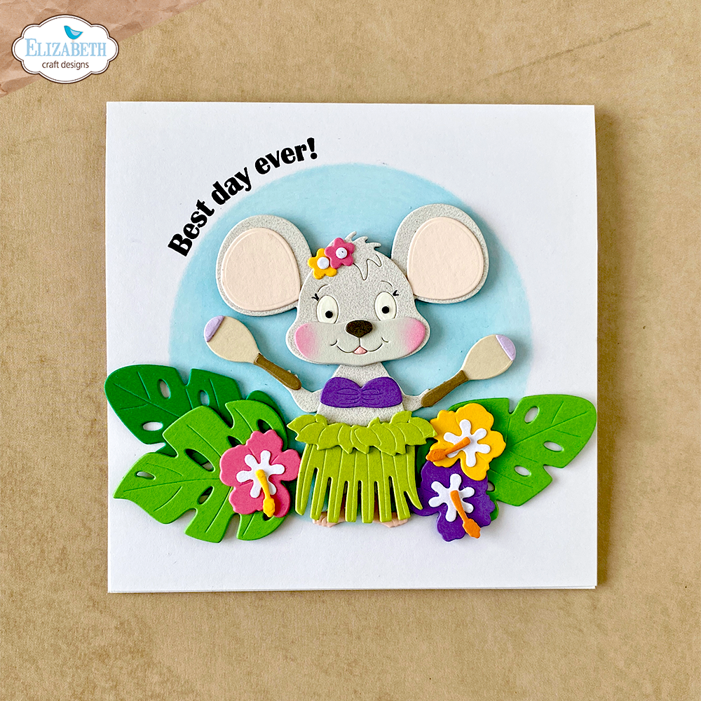 Elizabeth Craft Designs Aloha Accessories Metal Die Set