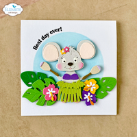Elizabeth Craft Designs Aloha Accessories Metal Die Set