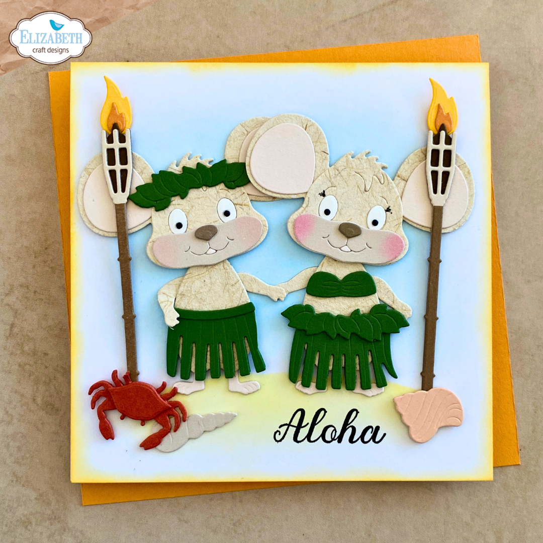 Elizabeth Craft Designs Aloha Accessories Metal Die Set