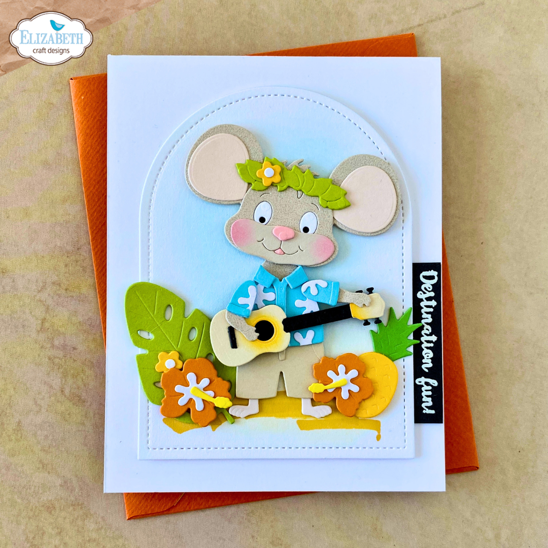 Elizabeth Craft Designs Aloha Accessories Metal Die Set
