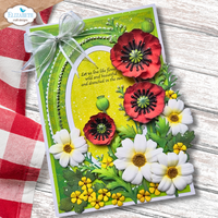 Elizabeth Craft Designs Wild Poppy Metal Die Set