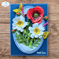 Elizabeth Craft Designs Wild Poppy Metal Die Set